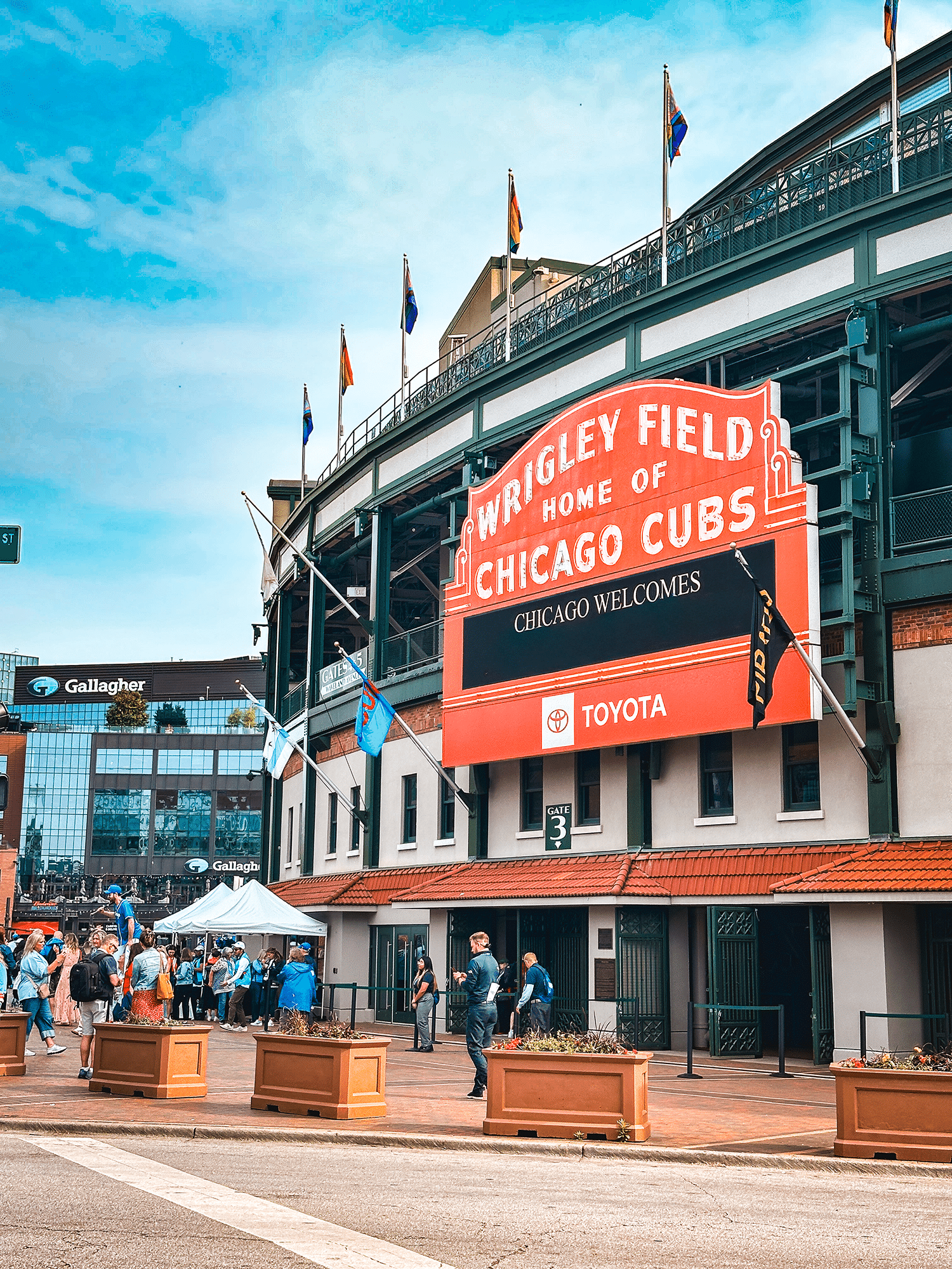 How To Survive Sporting Events With Toddlers (And Actually Enjoy Them) 8 Wrigley Field in Chicago