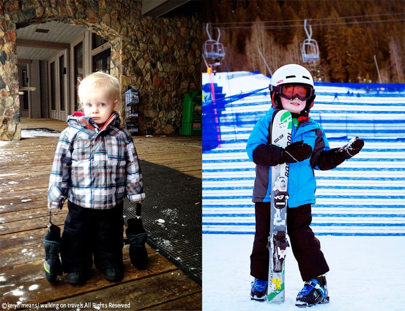 Toddler ski outfit