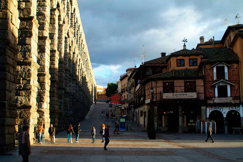 Segovia to Madrid Spain