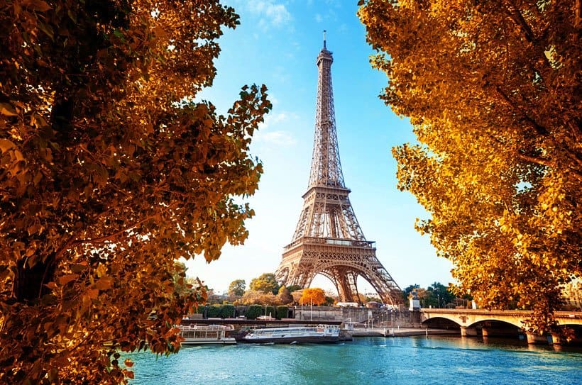 autumn Eiffel Tower