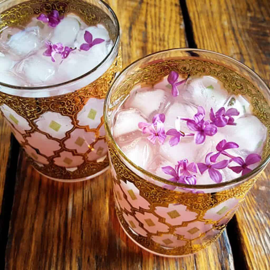 Lilac Cocktail recipe