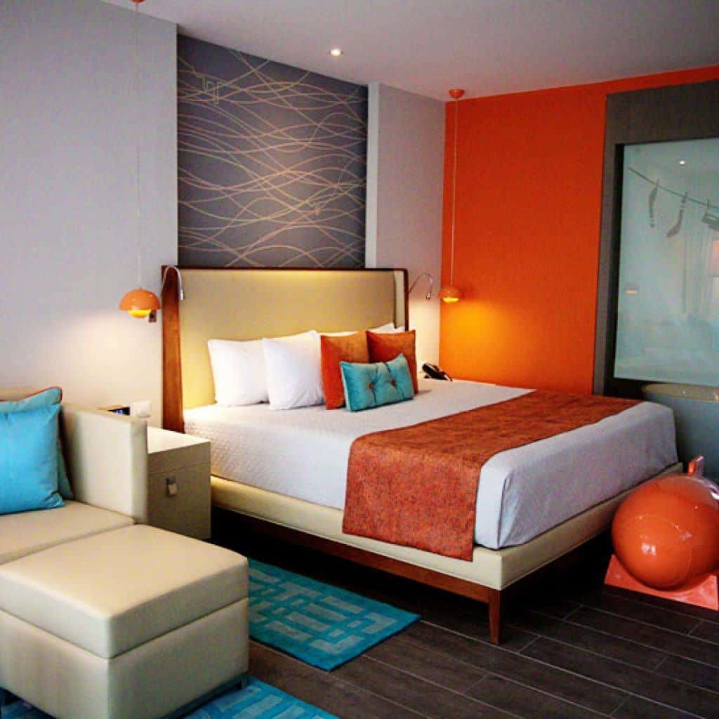 Hotel room at the Nickelodeon Hotels and Resorts Punta Cana