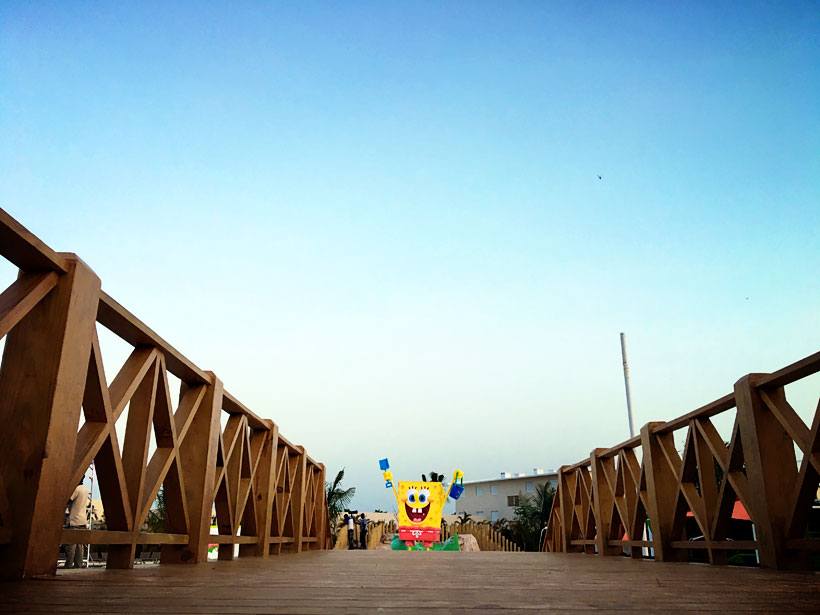 Sponge Bob at Nickelodeon Studios Resort and Hotel Punta Cana
