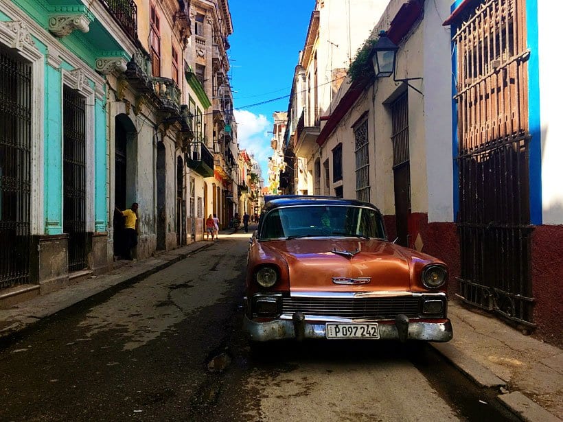 Havana Cuba classic cars