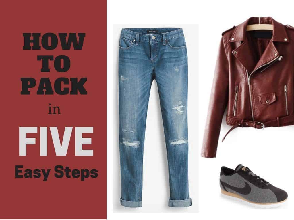 How to pack for mild weather