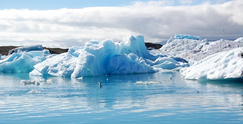 icebergs in Iceland