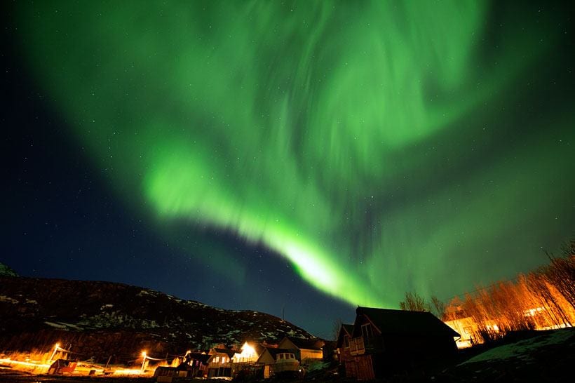 Norway Northern Lights in Winter