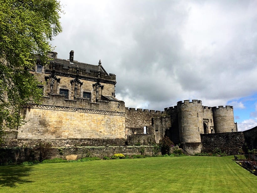 stirling castle-Scotland with Kids Itinerary