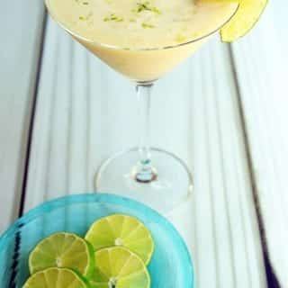 Key lime martini
