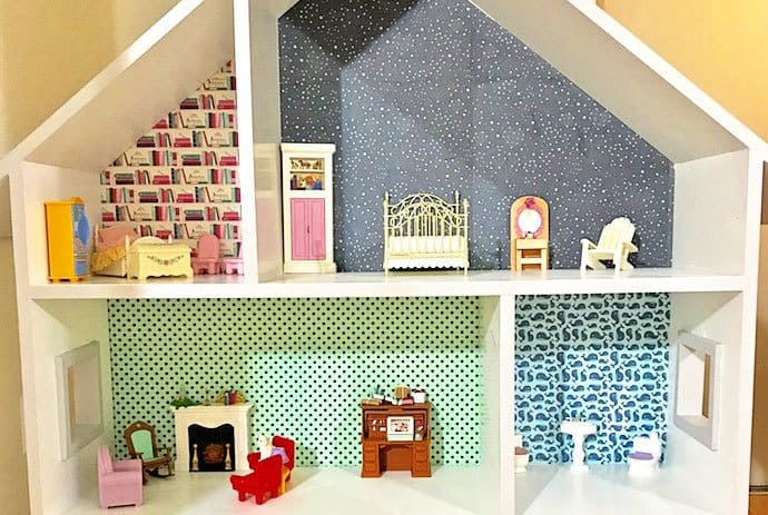 How To Refurbish A Wooden Dollhouse On Shoestring Budget - Diy Dollhouse For Beginners