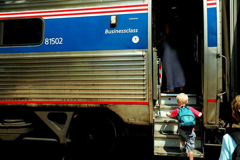 Amtrak with Kids
