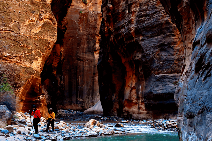 The Narrows Zion National Park Utah