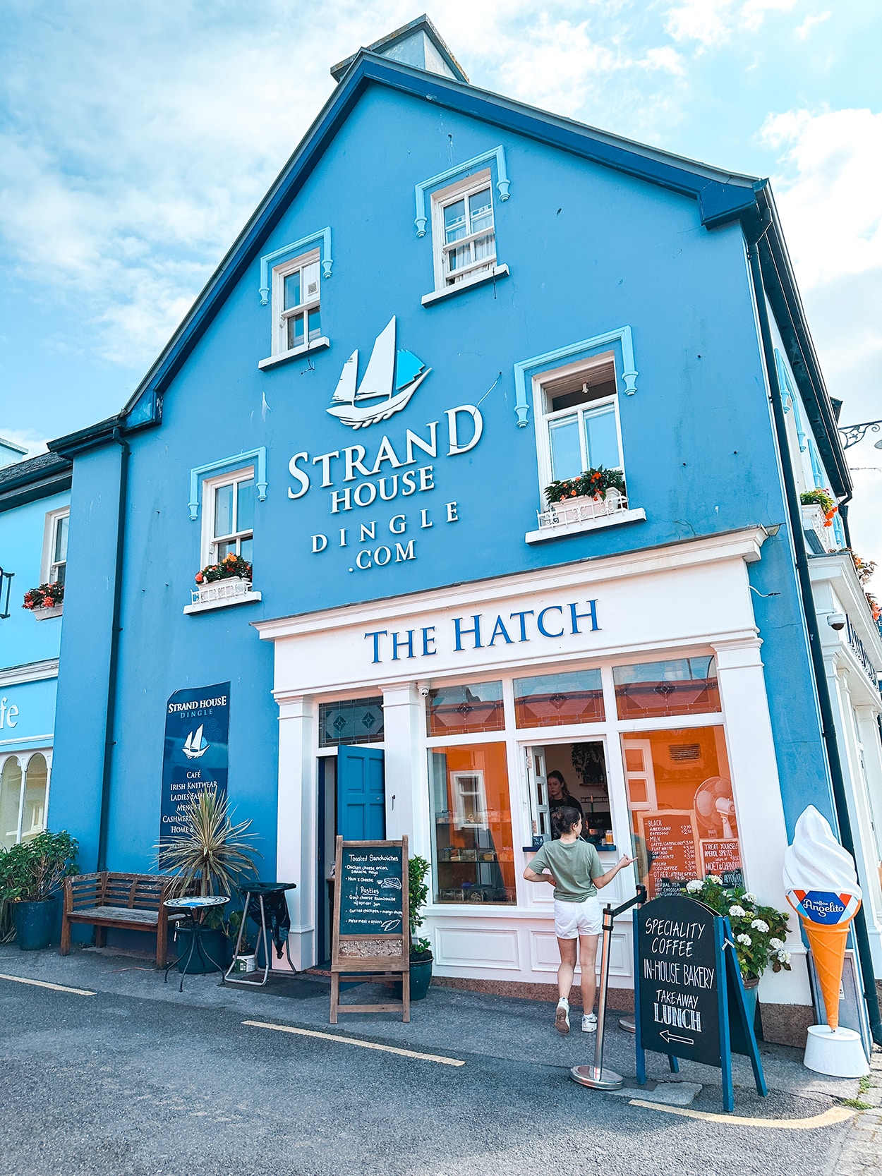 Restaurants in Dingle Ireland- The Hatch- credit Keryn Means of Twist Travel Magazine
