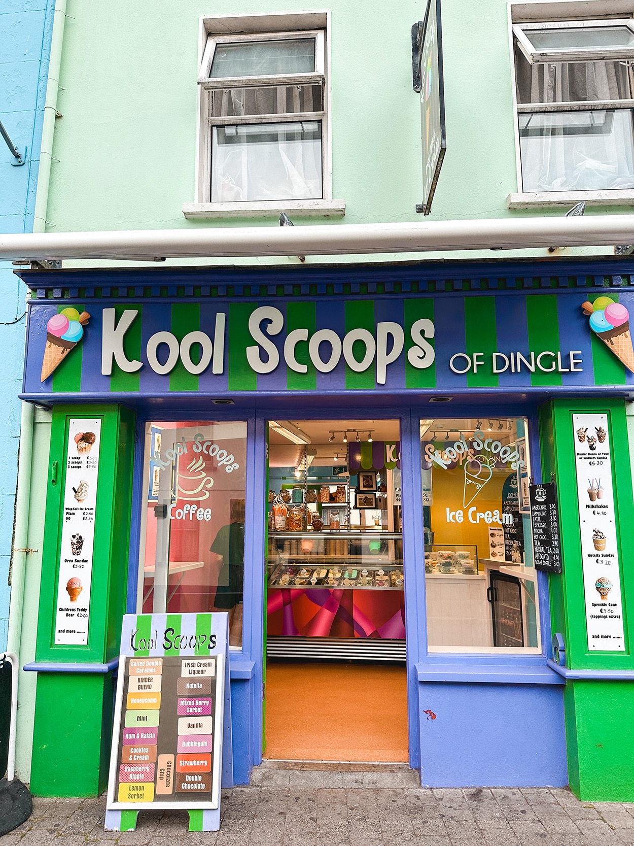 Kool Scoops- ice cream shop in Dingle Ireland
