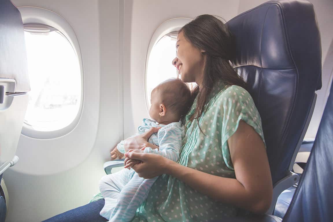 flying with a baby