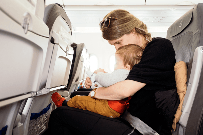 What To Pack When Flying With A Baby Ages 0- 15 months