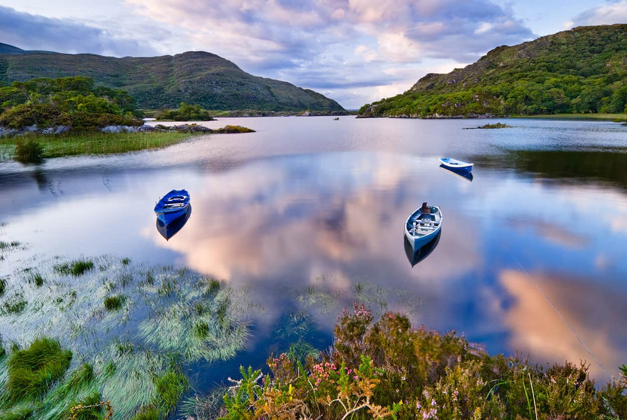 Lake in National Park Killarney Ireland County Kerry