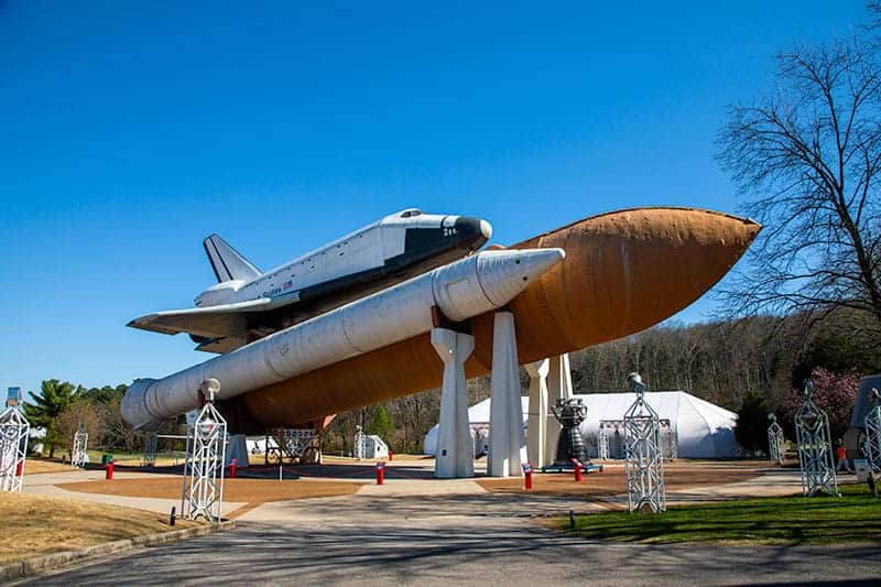 U.S. ROCKET AND SPACE CENTER in Huntsville Alabama