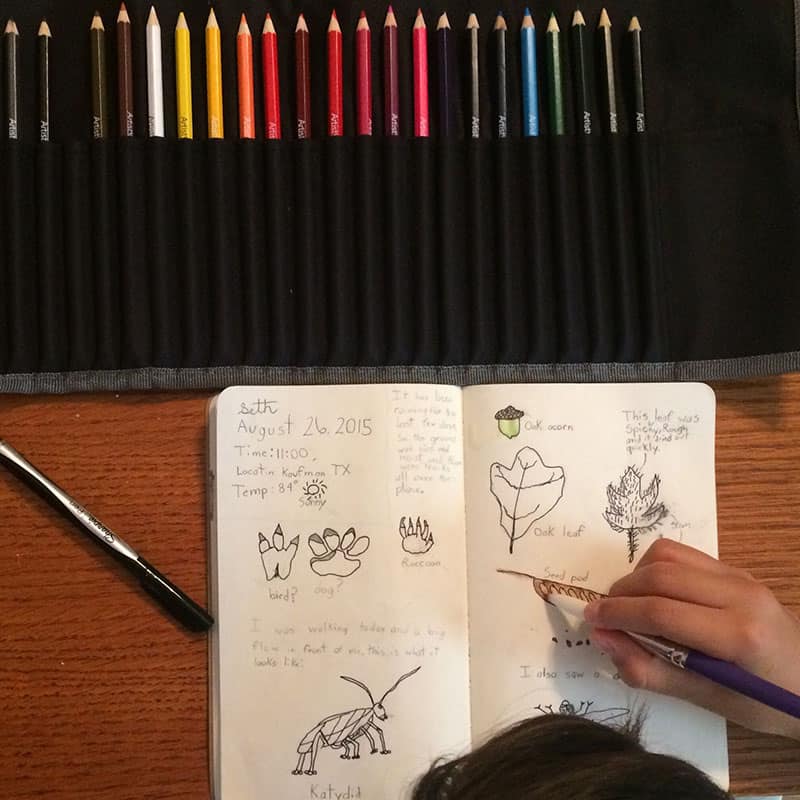 Travel Journaling for Kids - Enjoying the Small Things