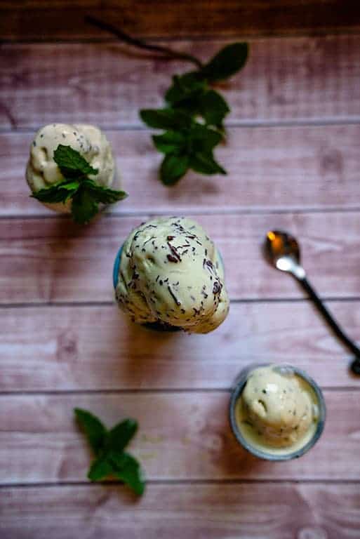 mint ice cream recipe