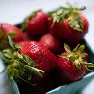 Homemade Strawberry Ice Cream