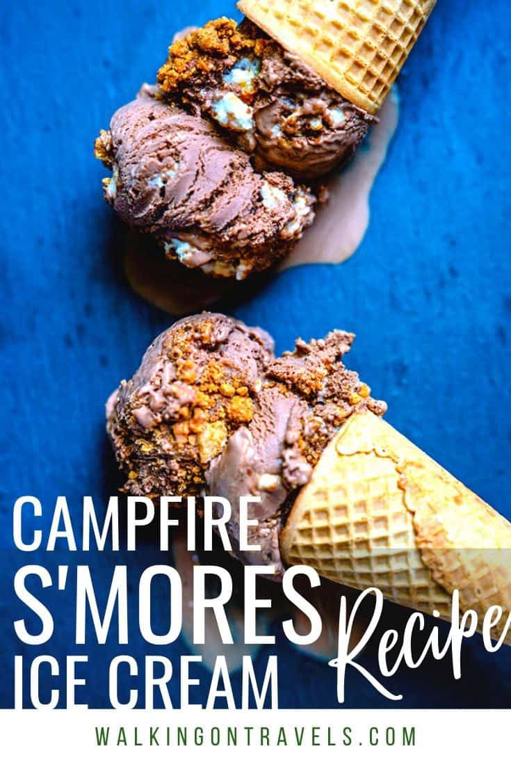 Campfire Smores Ice Cream Recipe 002