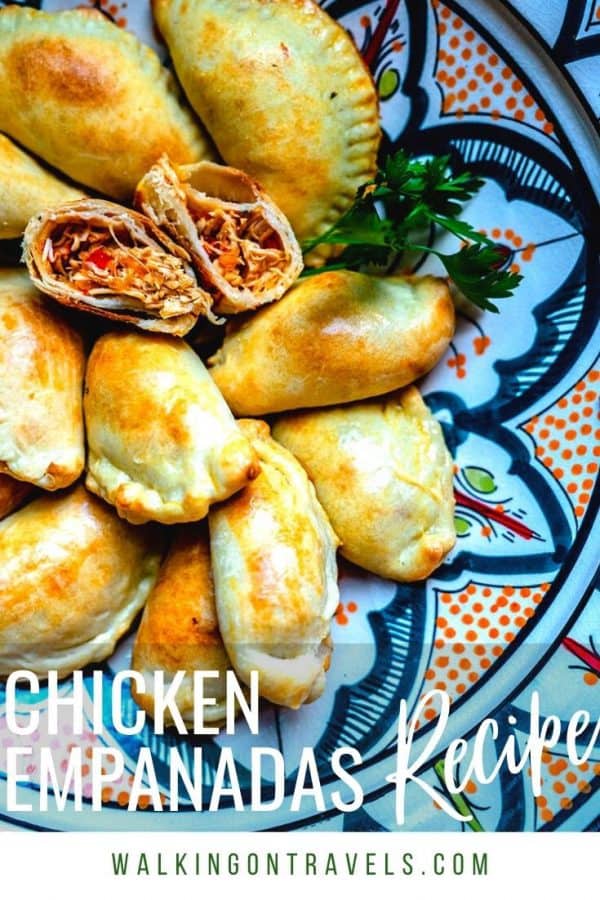 Healthy, PuertoRican Inspired Chicken Empanada Recipe