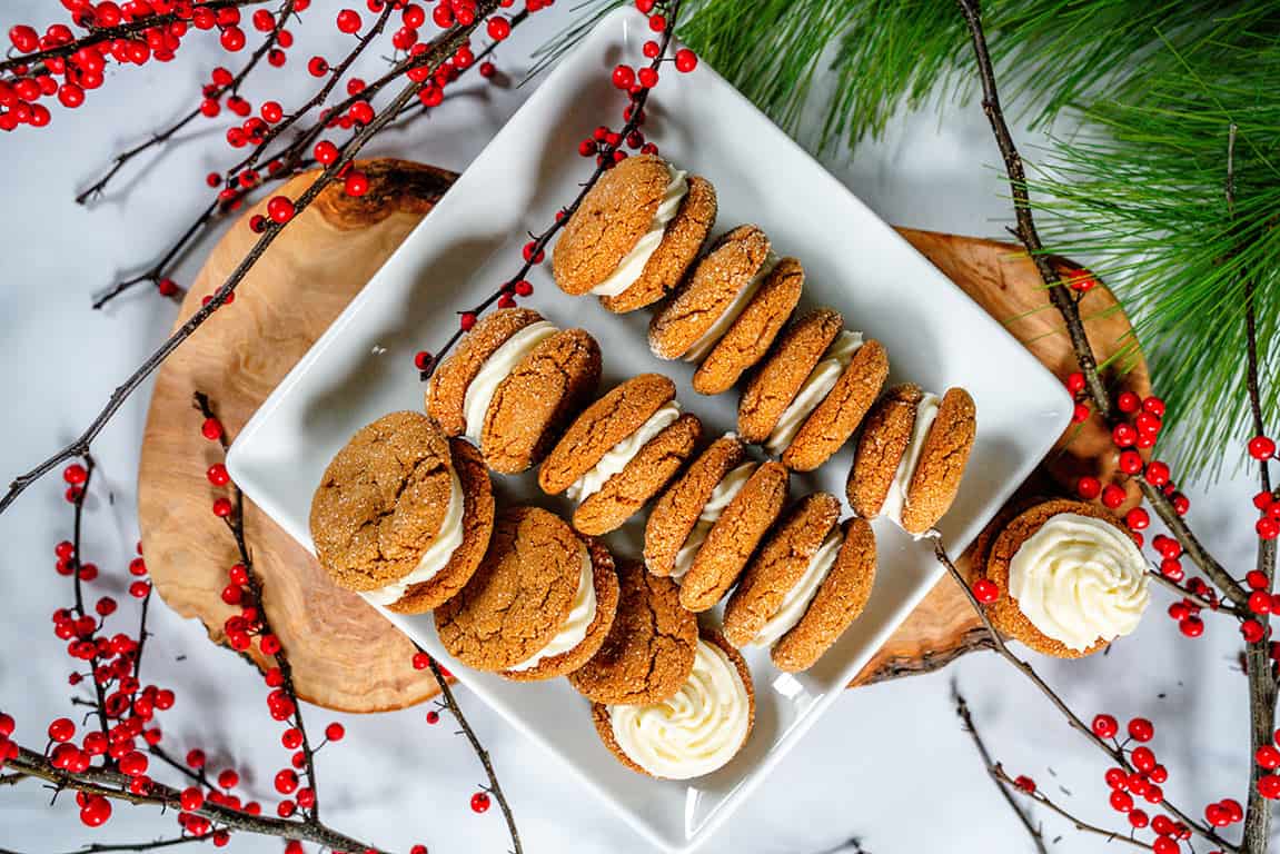 gingerbread cookie sandwich recipe- photo credit Keryn Means of Twist Travel Magazine