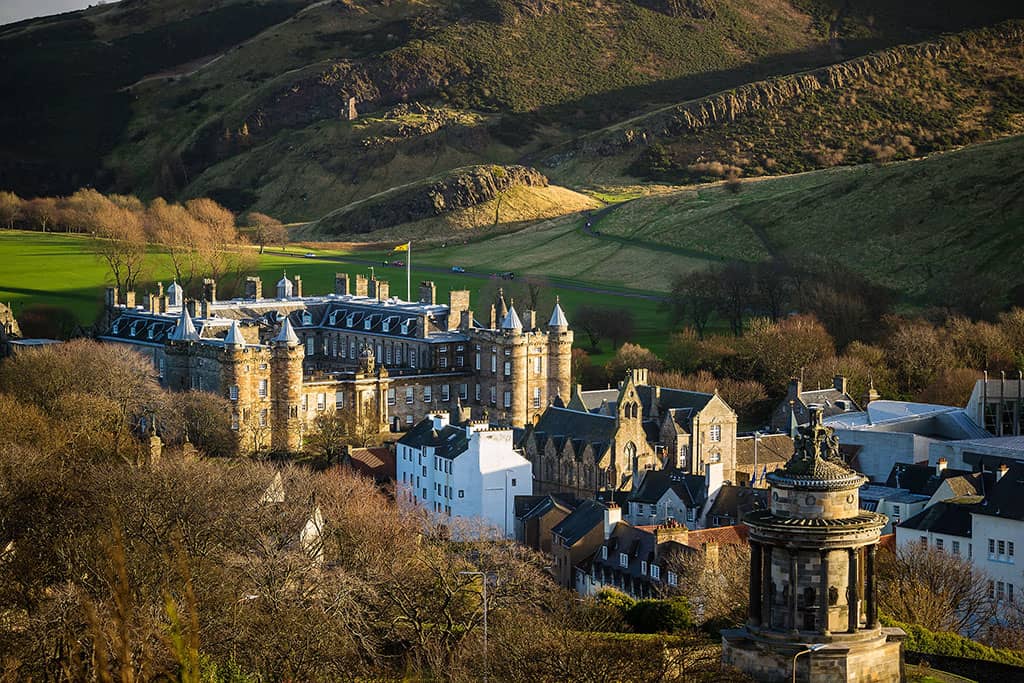 Holyrood Palace Edinburgh Scotland