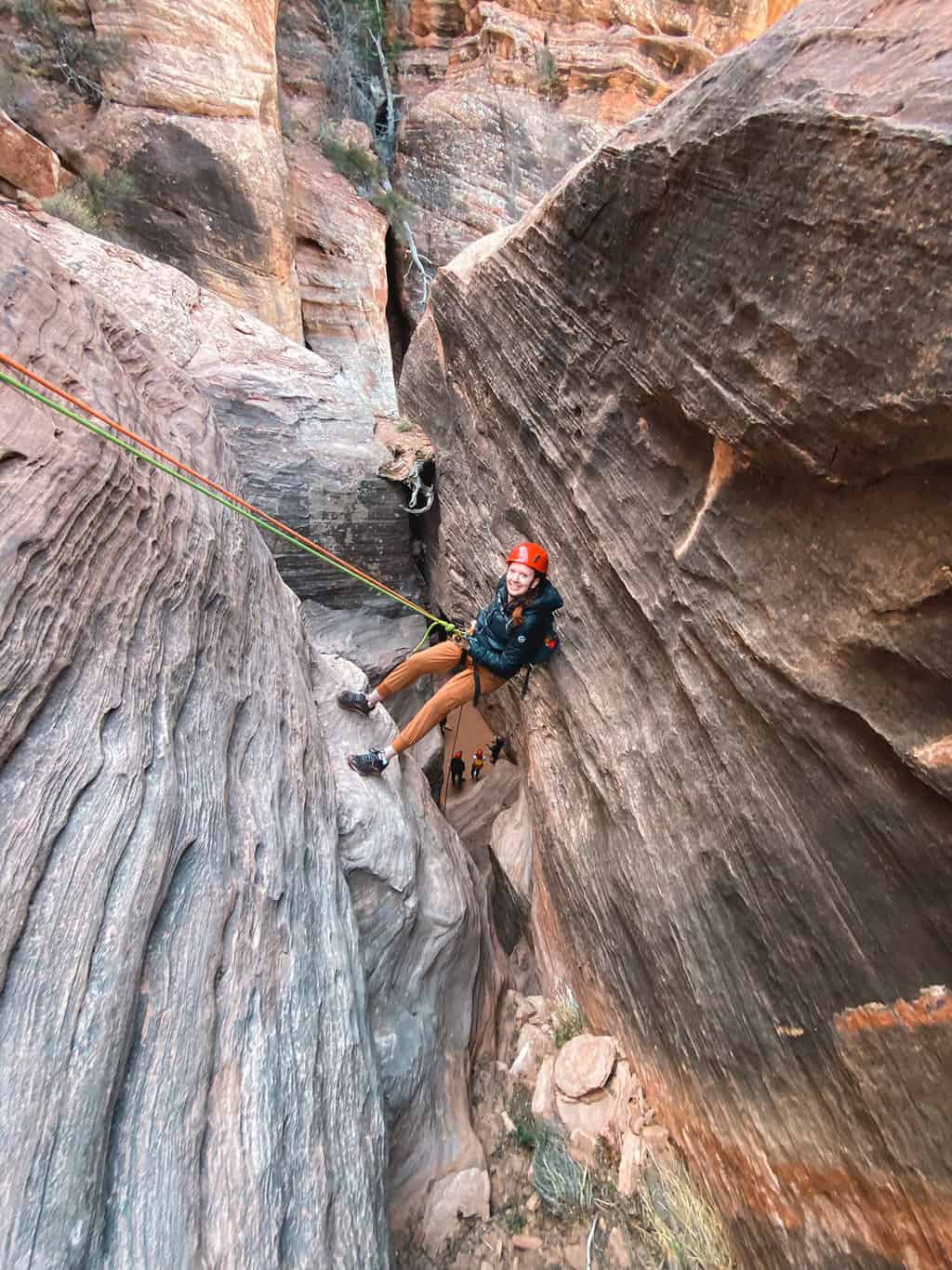 rappelling and Canyoneering in Zion National Park