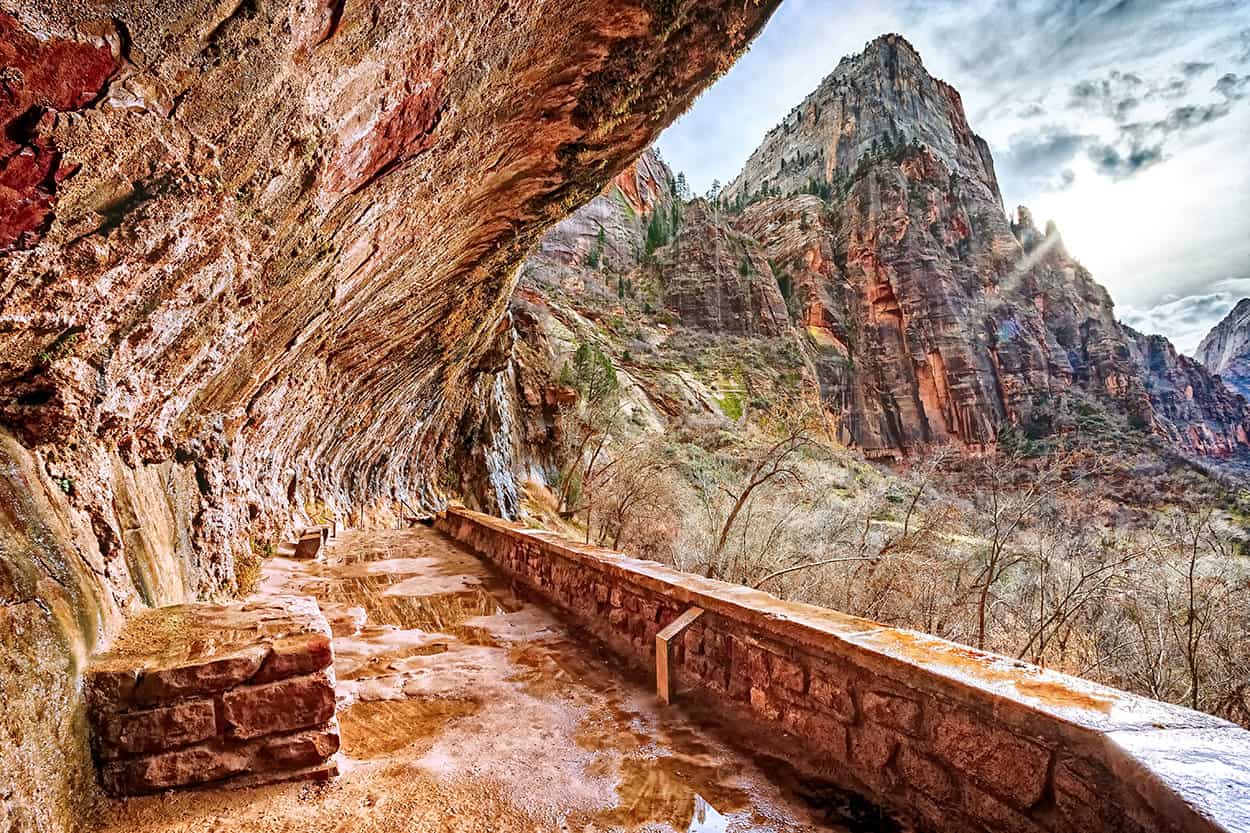 Zion National Park in Utah Weeping Rock