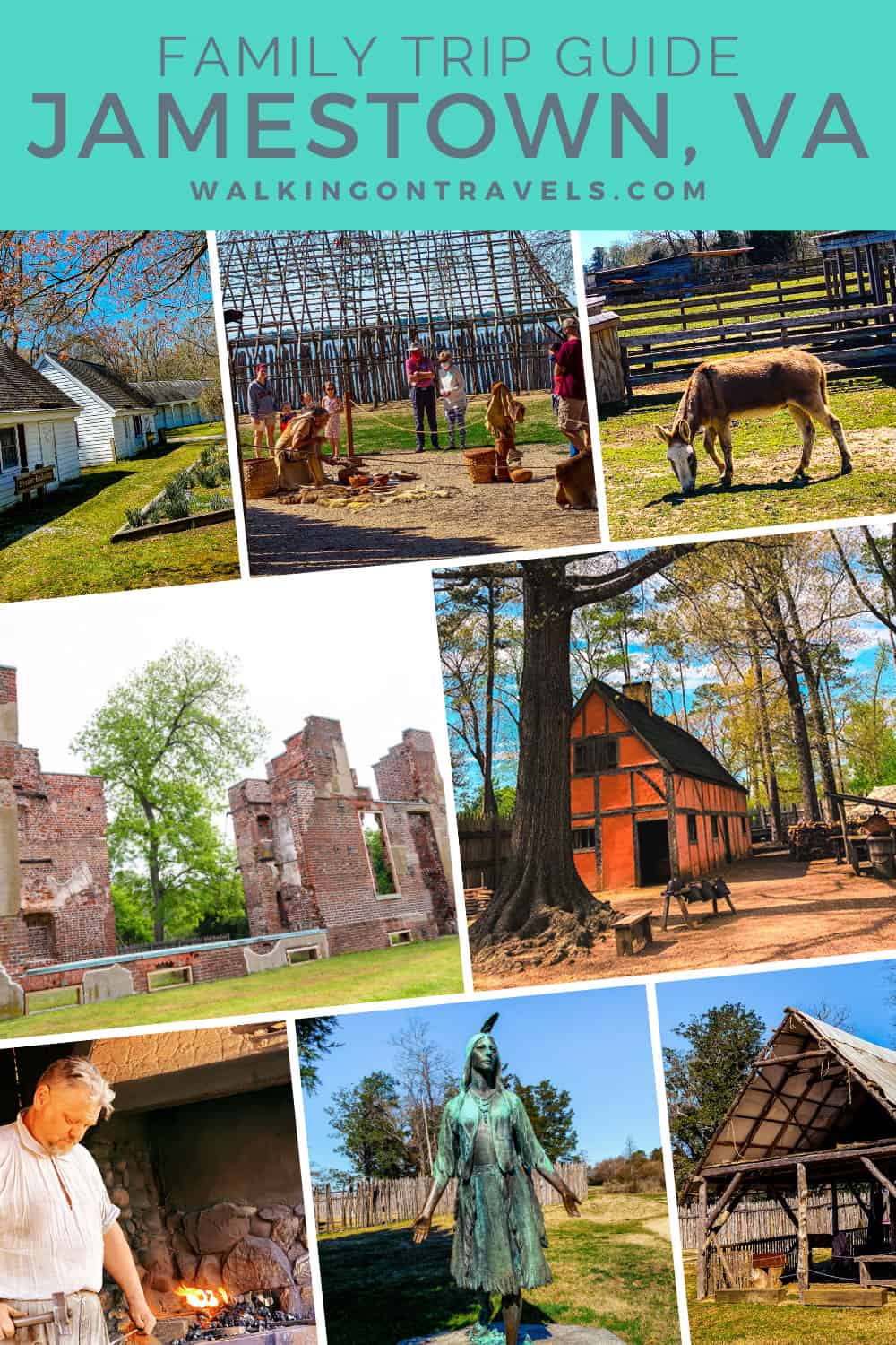 5 Family Vacation Itineraries to Jamestown VA