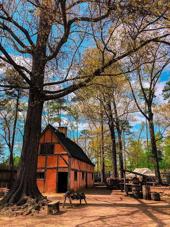 Jamestown Settlement in Jamestown Virginia