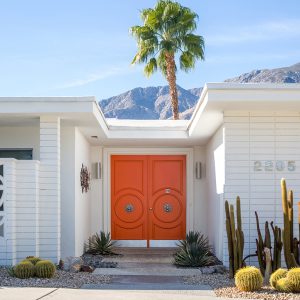mid-century modern architecture in Palm Springs CA