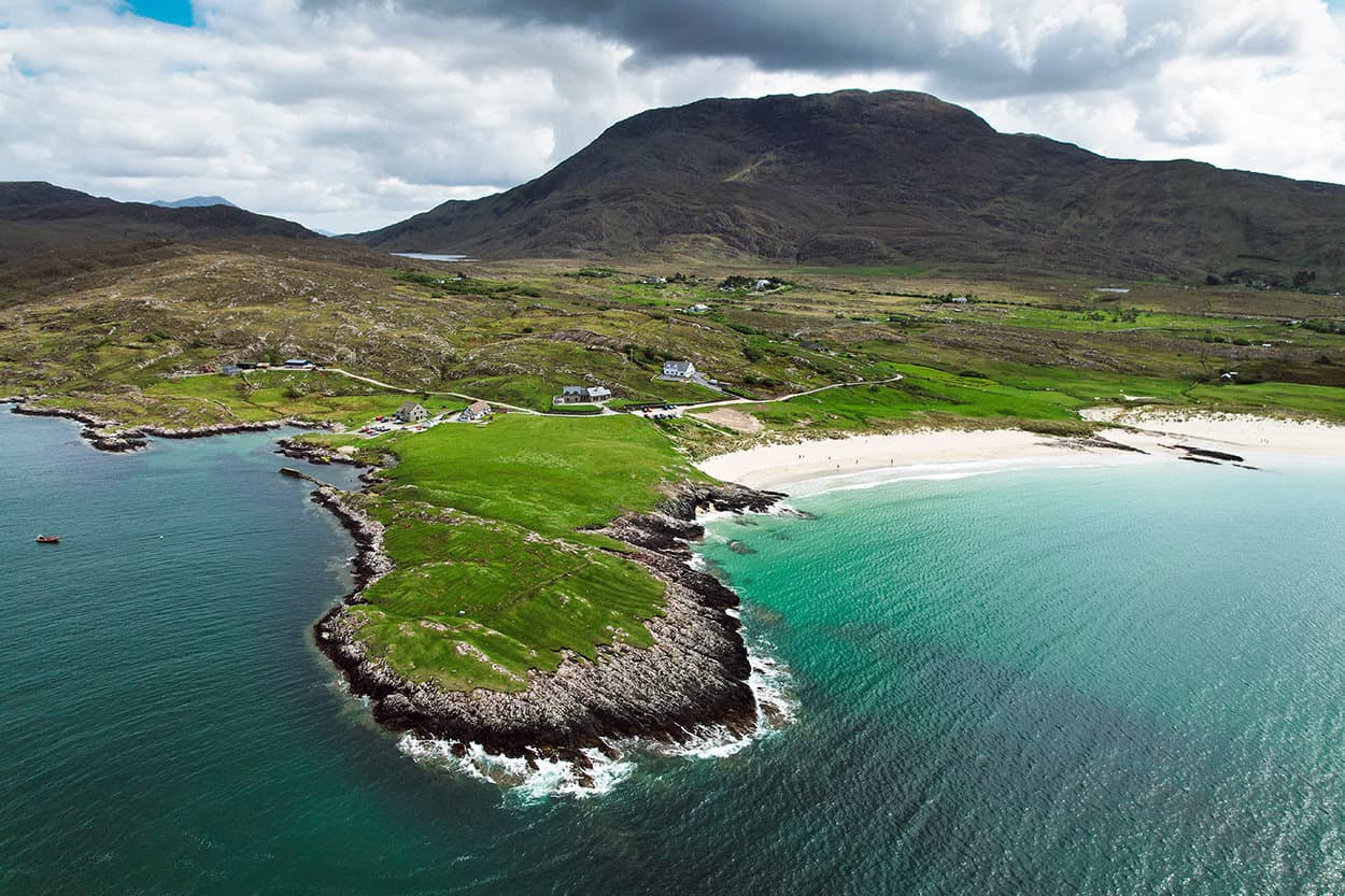 GLASSILAUN Beach Connemara National Park