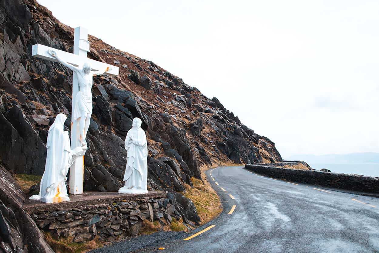 Cross at Slea Head Dingle Ireland