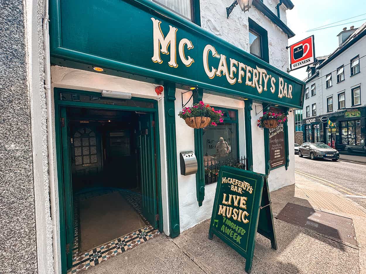 McCaffertys Bar Donegal Ireland