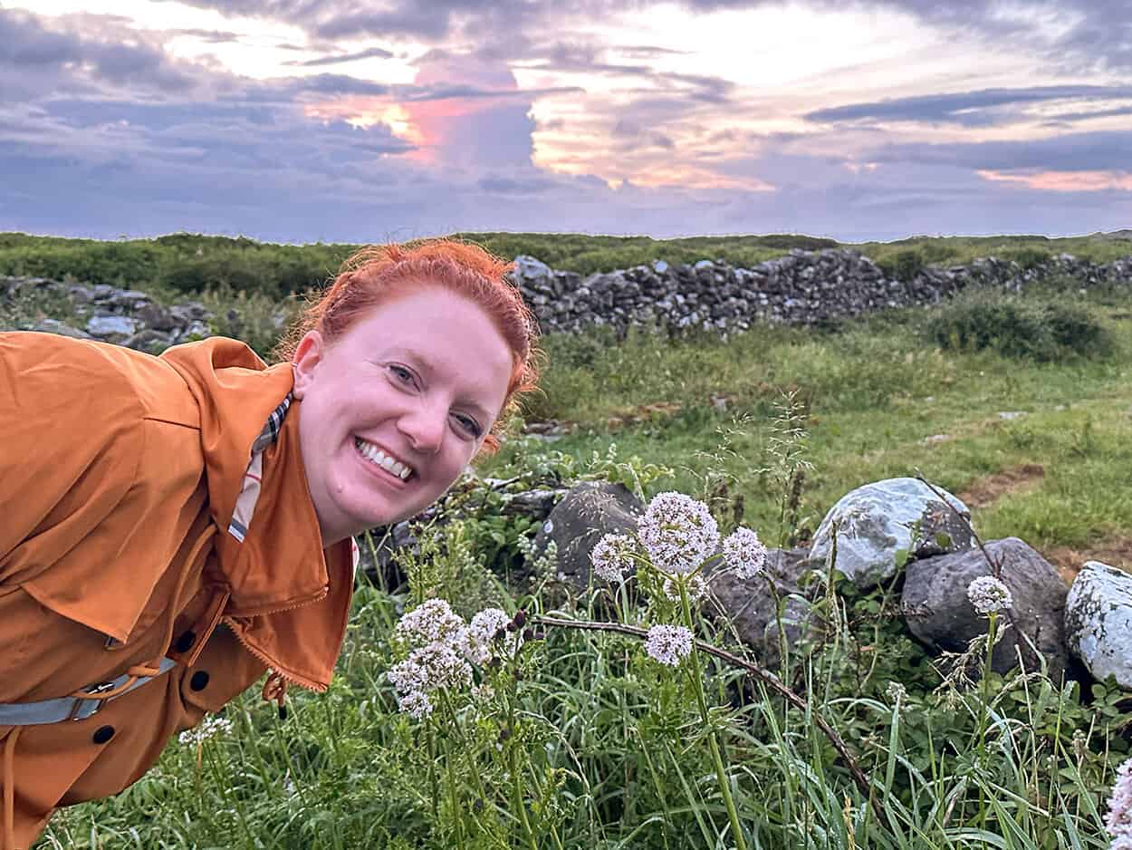 Doolin Ireland at sunset