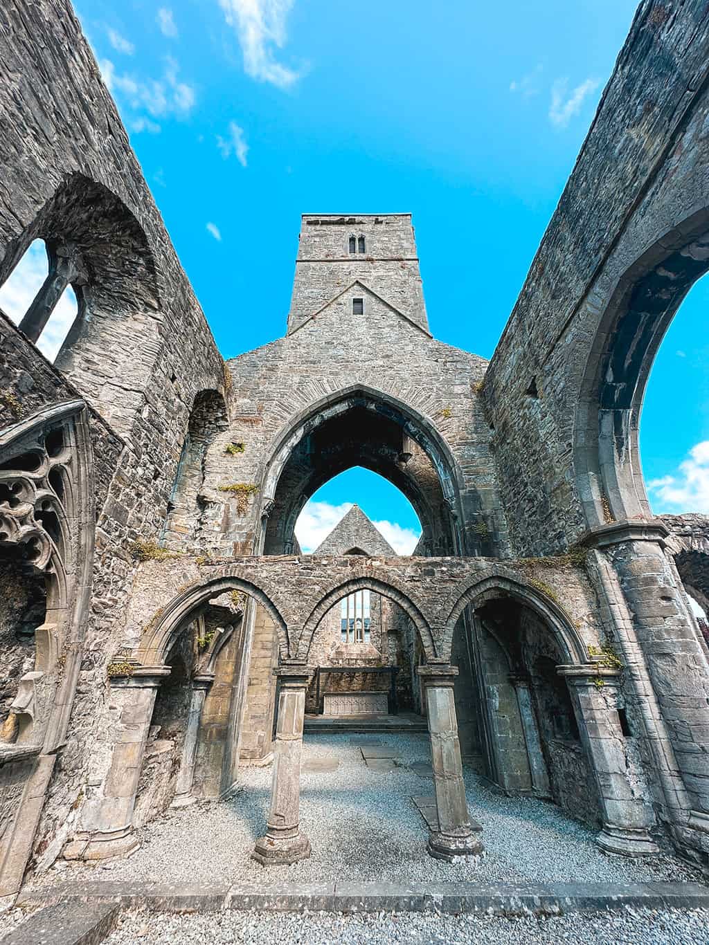 Sligo Abbey in Sligo Ireland