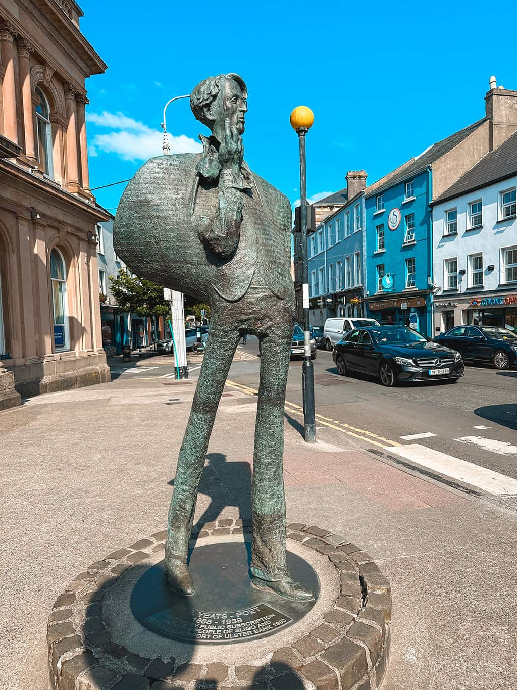 WB Yeats statue Sligo Ireland
