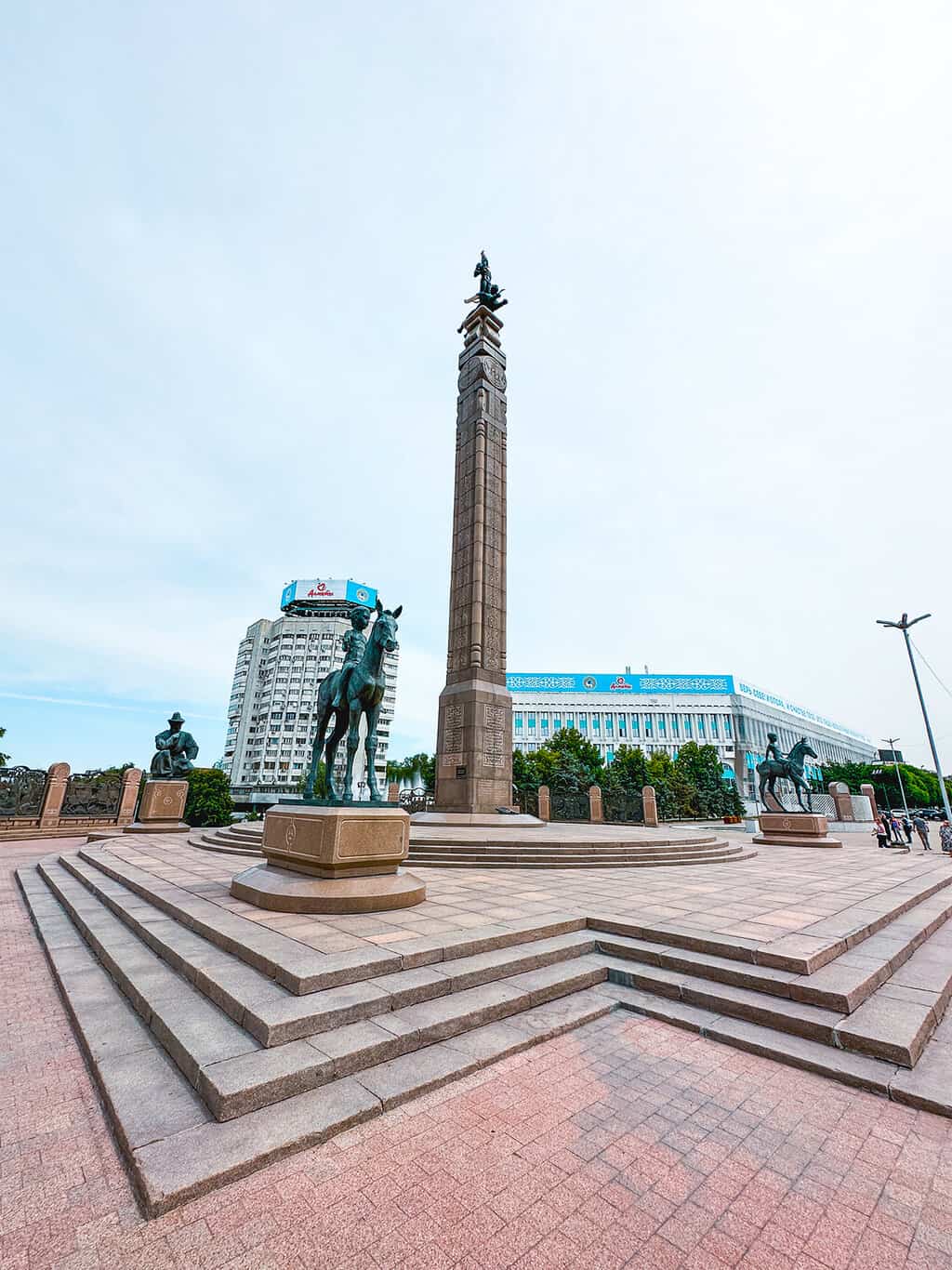 Monuments and Memorials in Almaty Kazakhstan