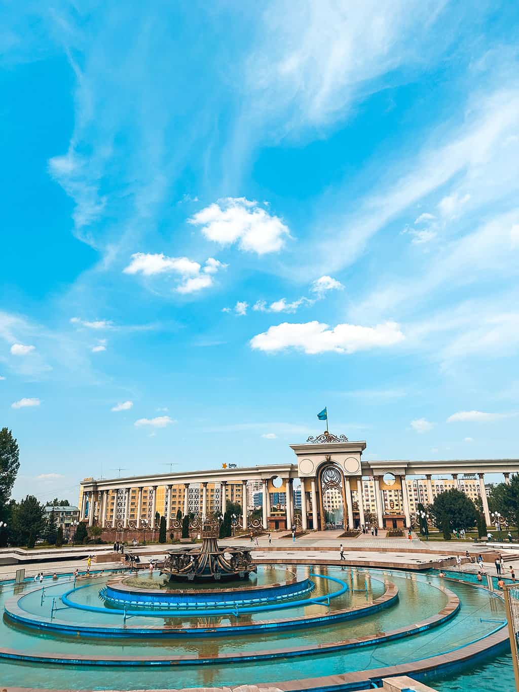 Presidents Park Almaty Kazakhstan