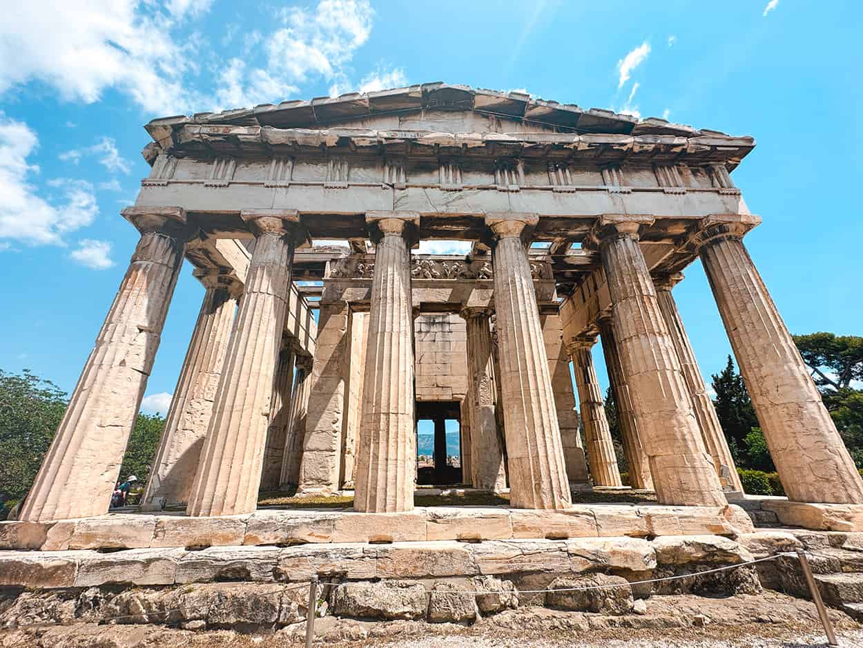 Athens Greece Temple of Hephaestus