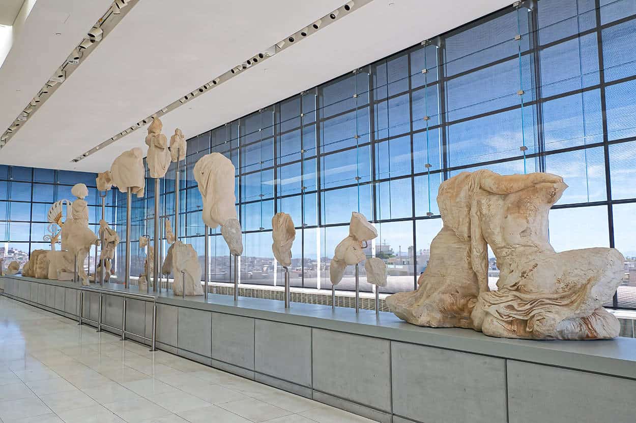 ACROPOLIS Museum in Athens Greece