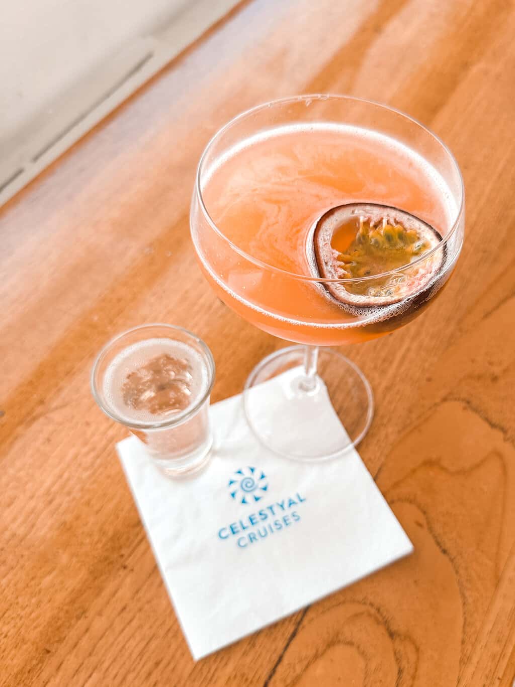 Celestyal Cruises cocktail menu