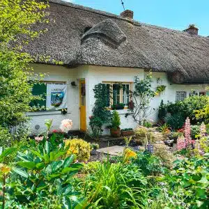 Thatched Roof Cottages in Adare Ireland- credit Keryn Means of Twist Travel Magazine