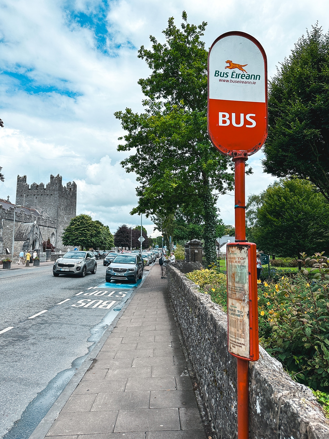 Bus Stop in Adare Ireland