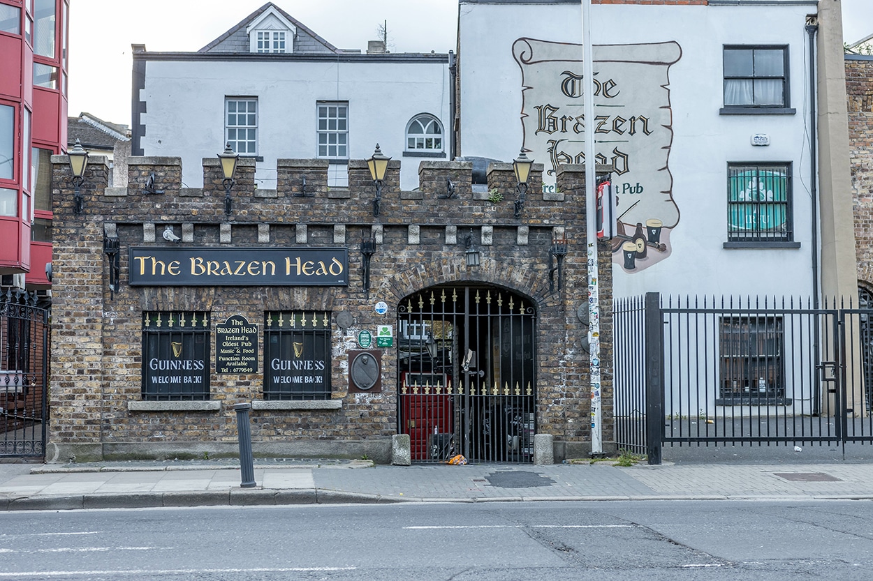 The Brazen Head Pub in Dublin Ireland