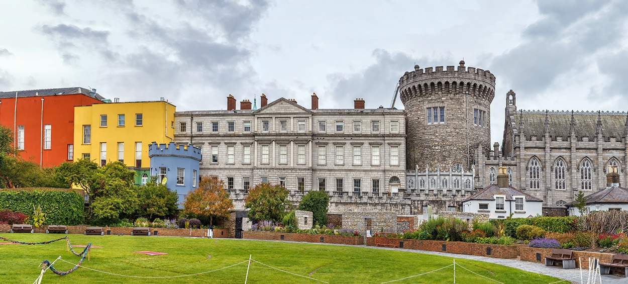Dublin Castle in Dublin Ireland
