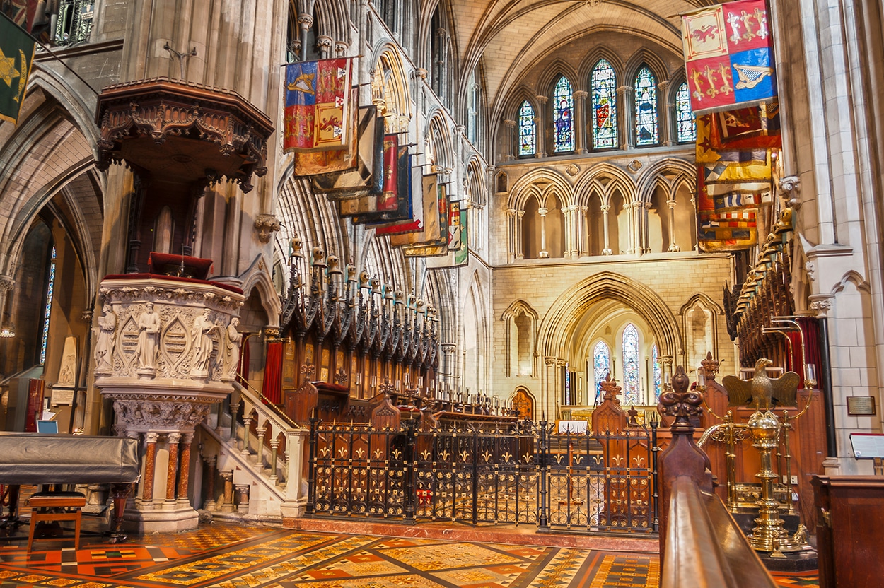 St. Patricks Cathedral in Dublin Ireland